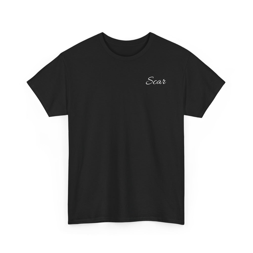 Skar Rose Frame T-Shirt — Black
