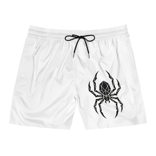 Men's Swim Shorts with Geometric Spider 