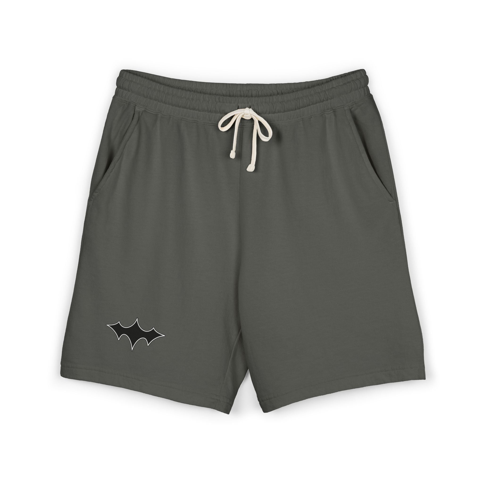 Scar Symbol Fleece Sweat Shorts — Black