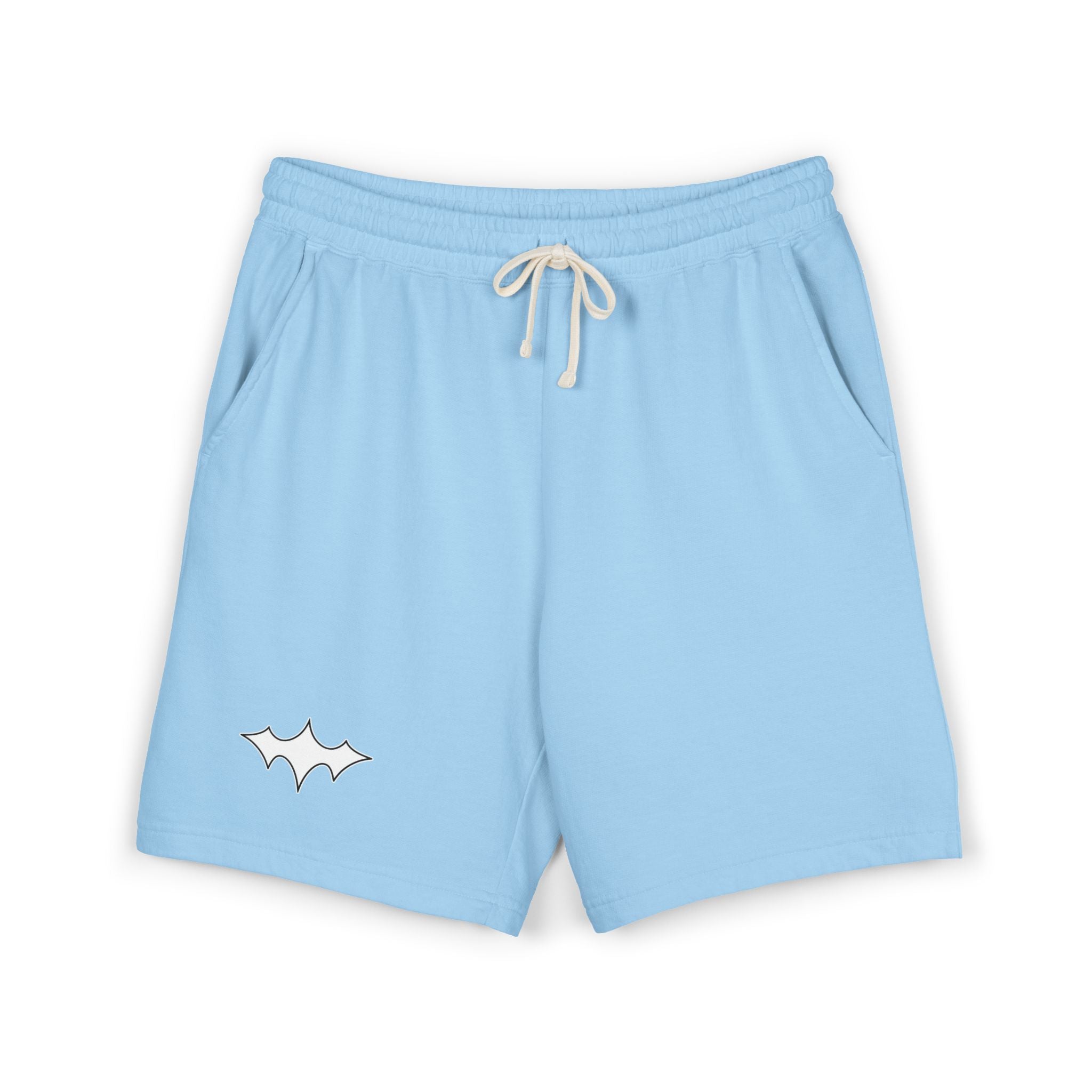 Scar Symbol Fleece Sweat Shorts — White