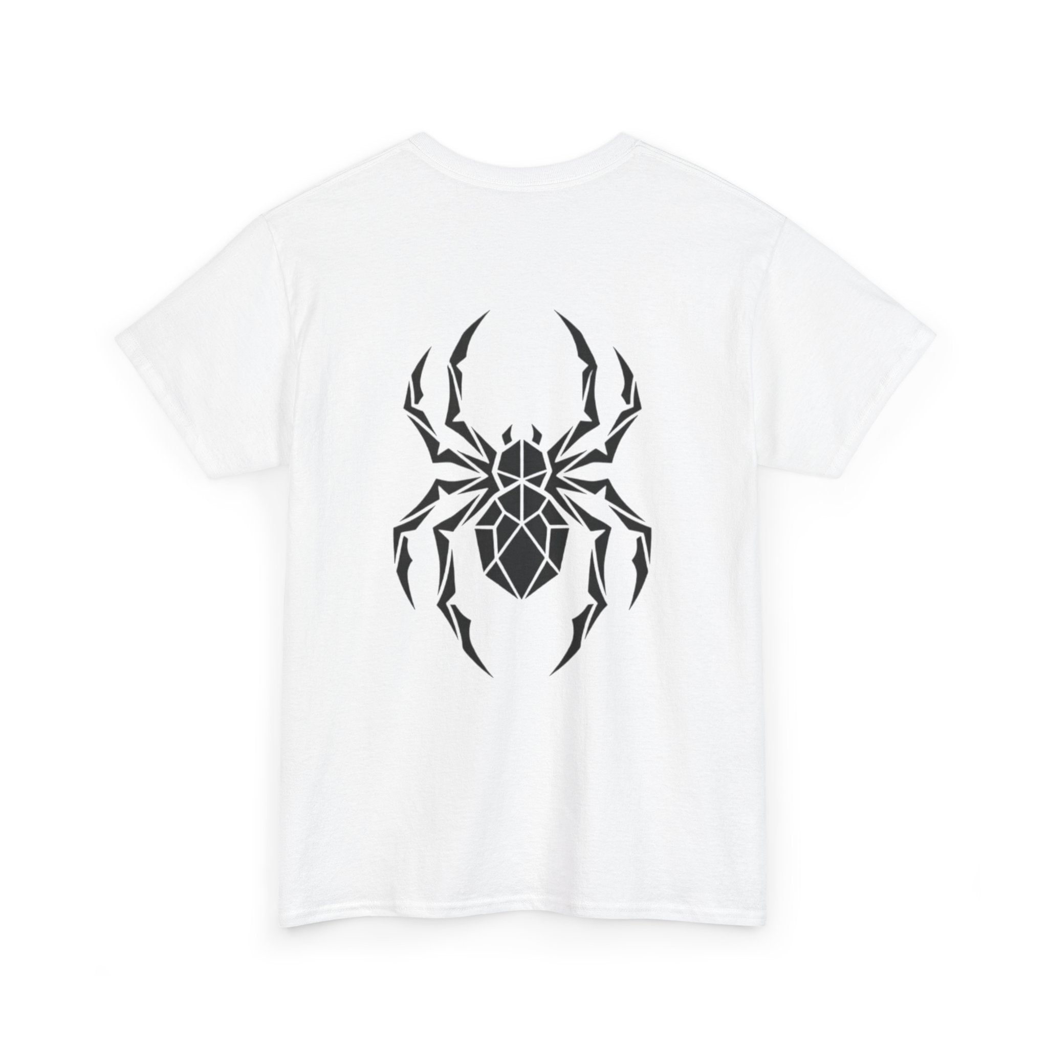 Black Spider T-Shirt — Spider on the Back