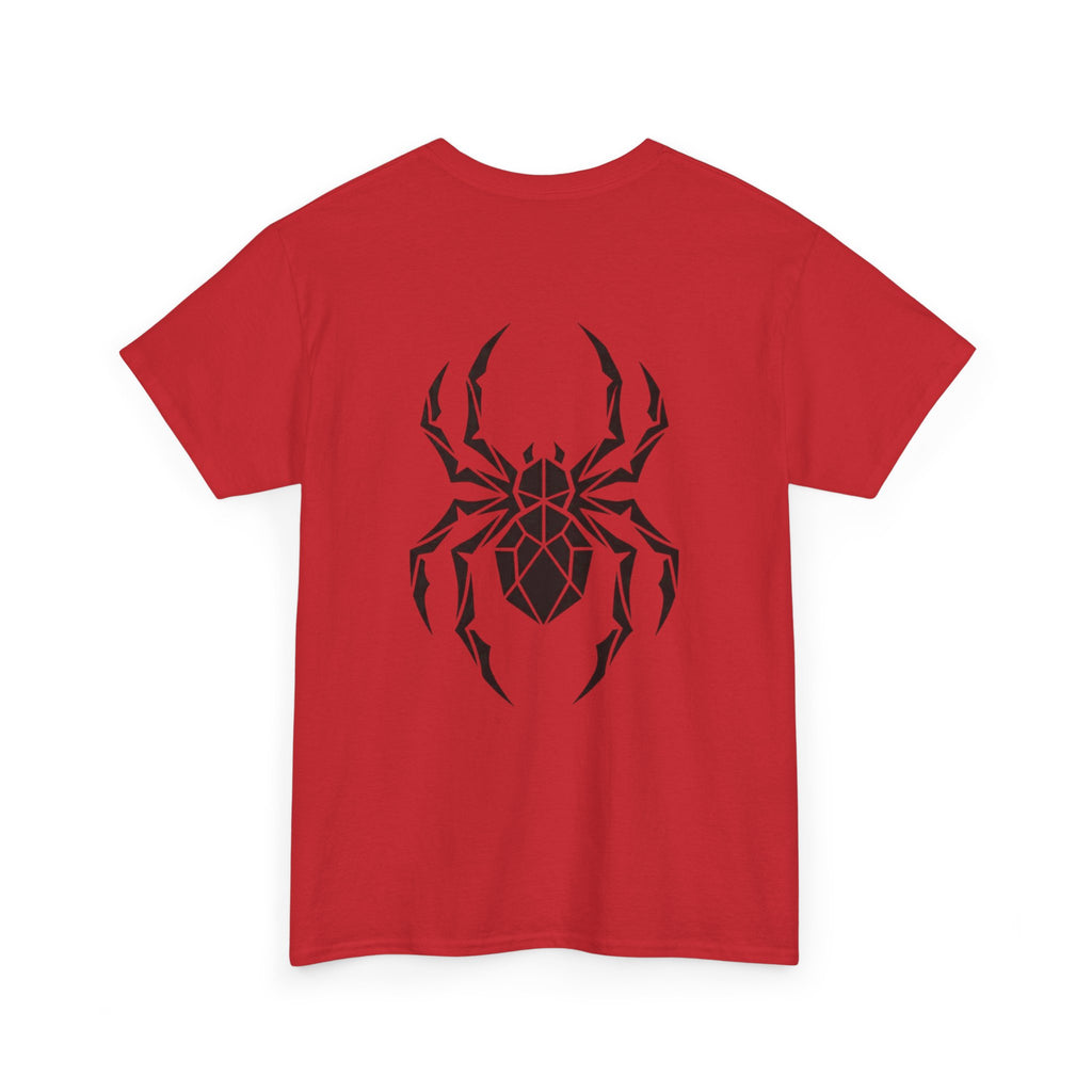 Black Spider T-Shirt — Spider on the Back