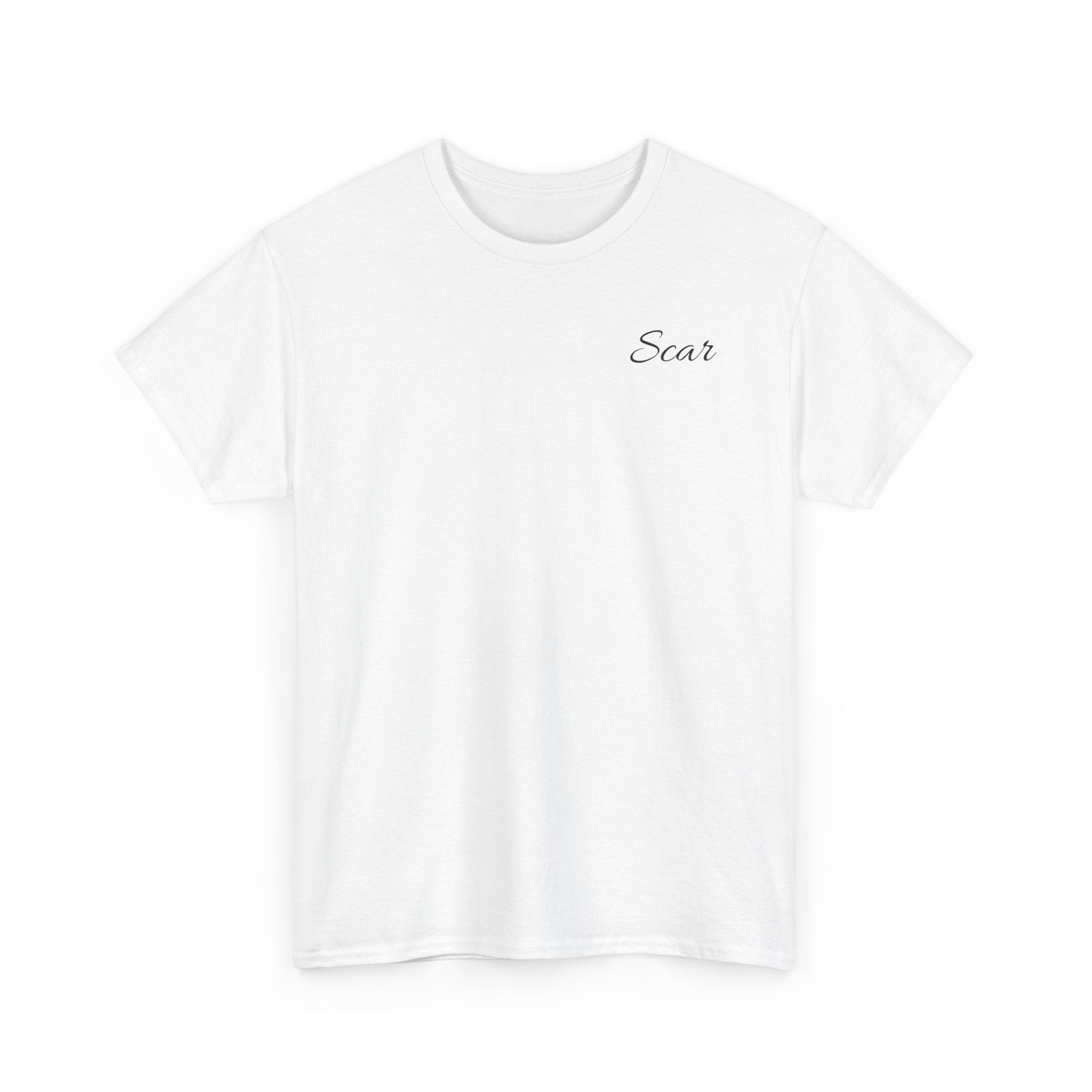 Skar Rose Frame T-Shirt — White