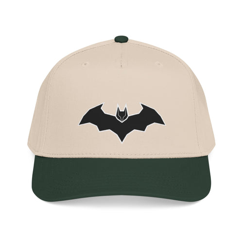 Bat Symbol Cap — Dark Graphic Streetwear Hat