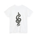 Skar Snake Back T-Shirt — Vertical Serpent Design