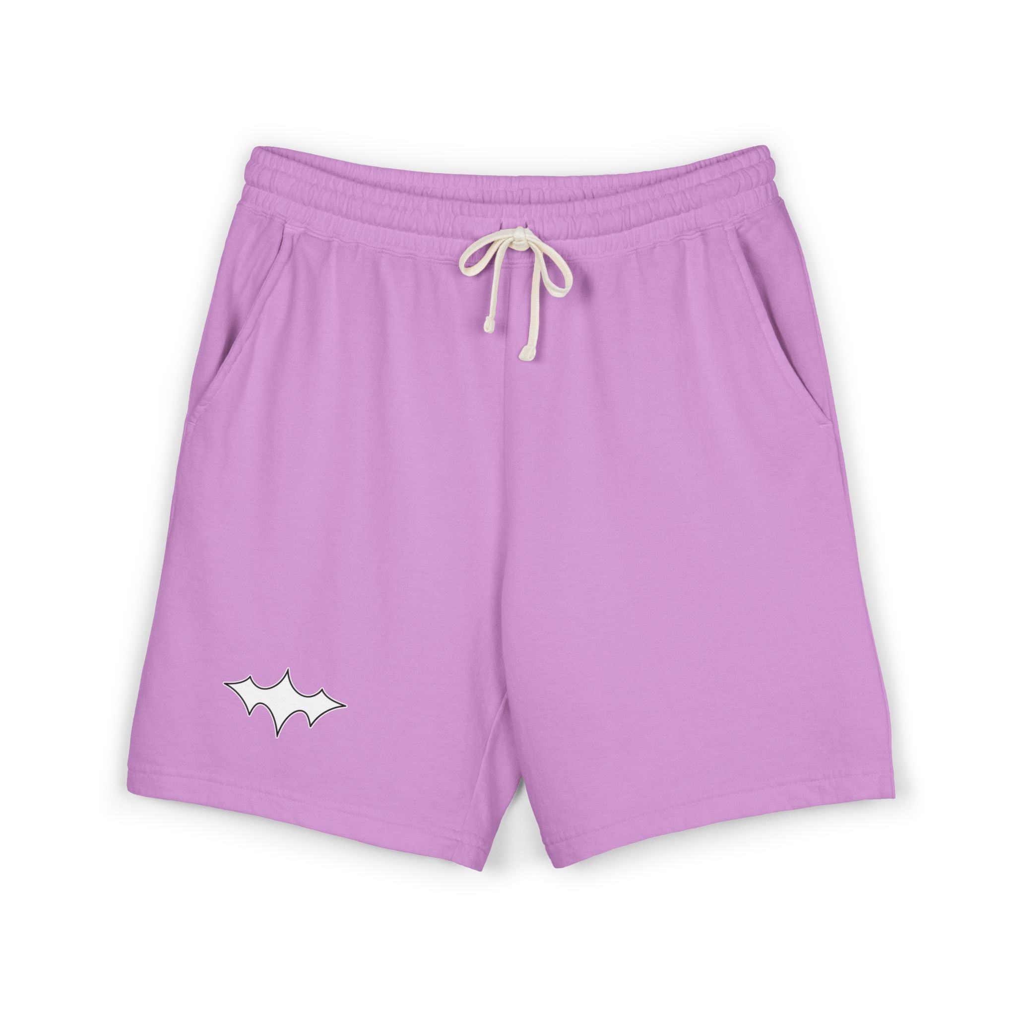 Scar Symbol Fleece Sweat Shorts — White
