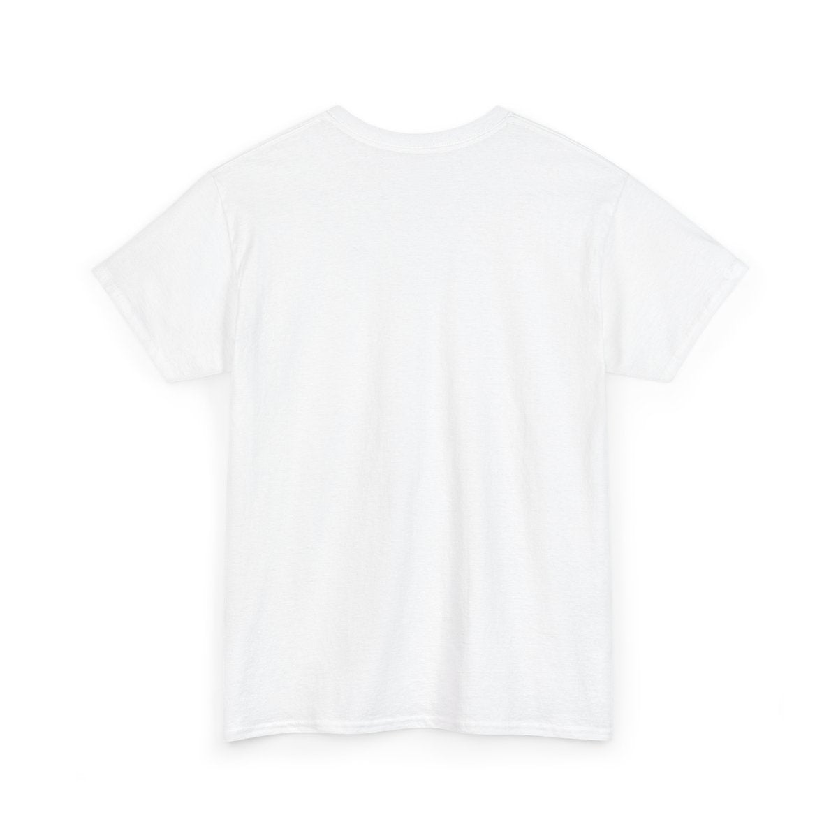 White T-Shirt Black Scar Symbol