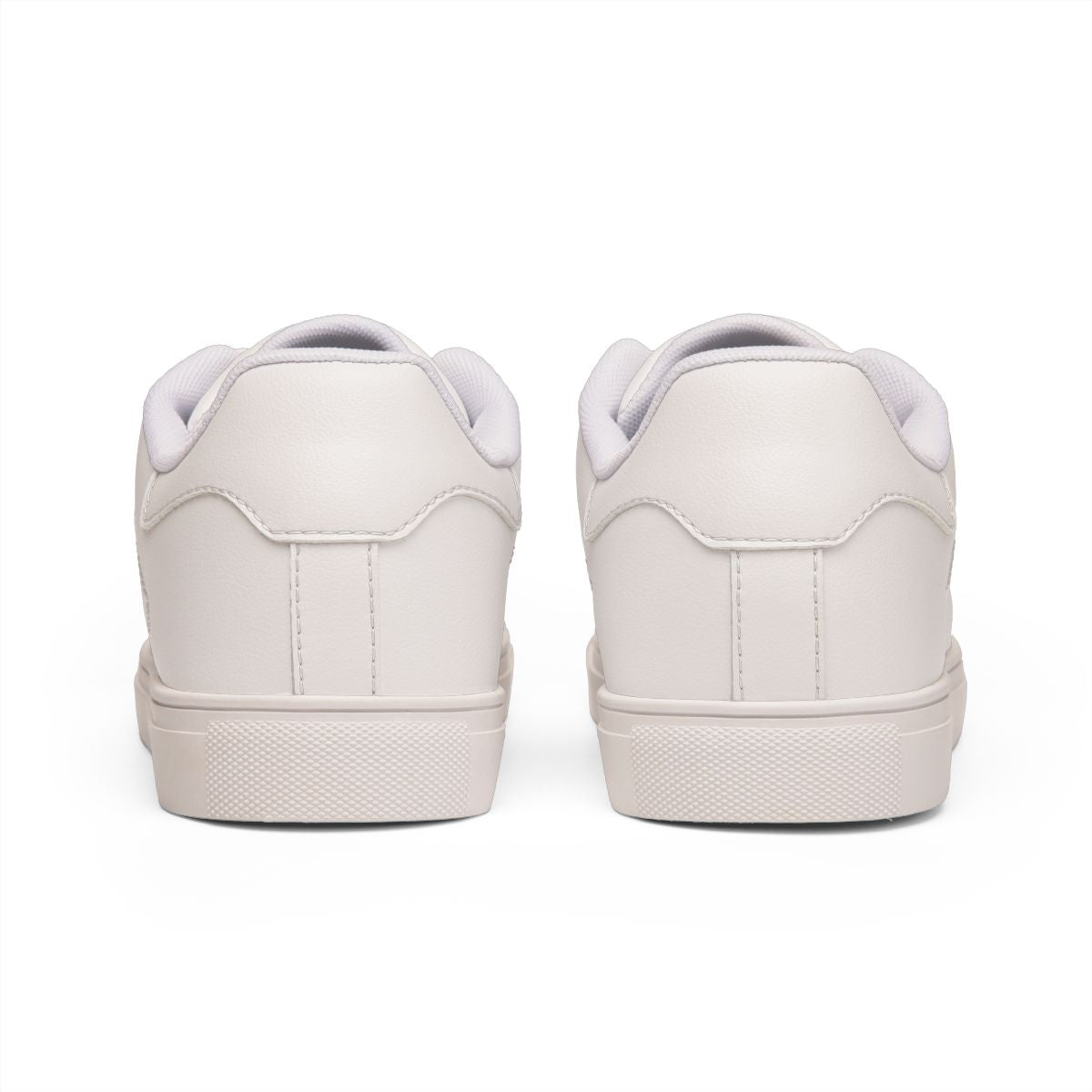 Spider Sneakers — White & Black Low-Top with Spider Graphic