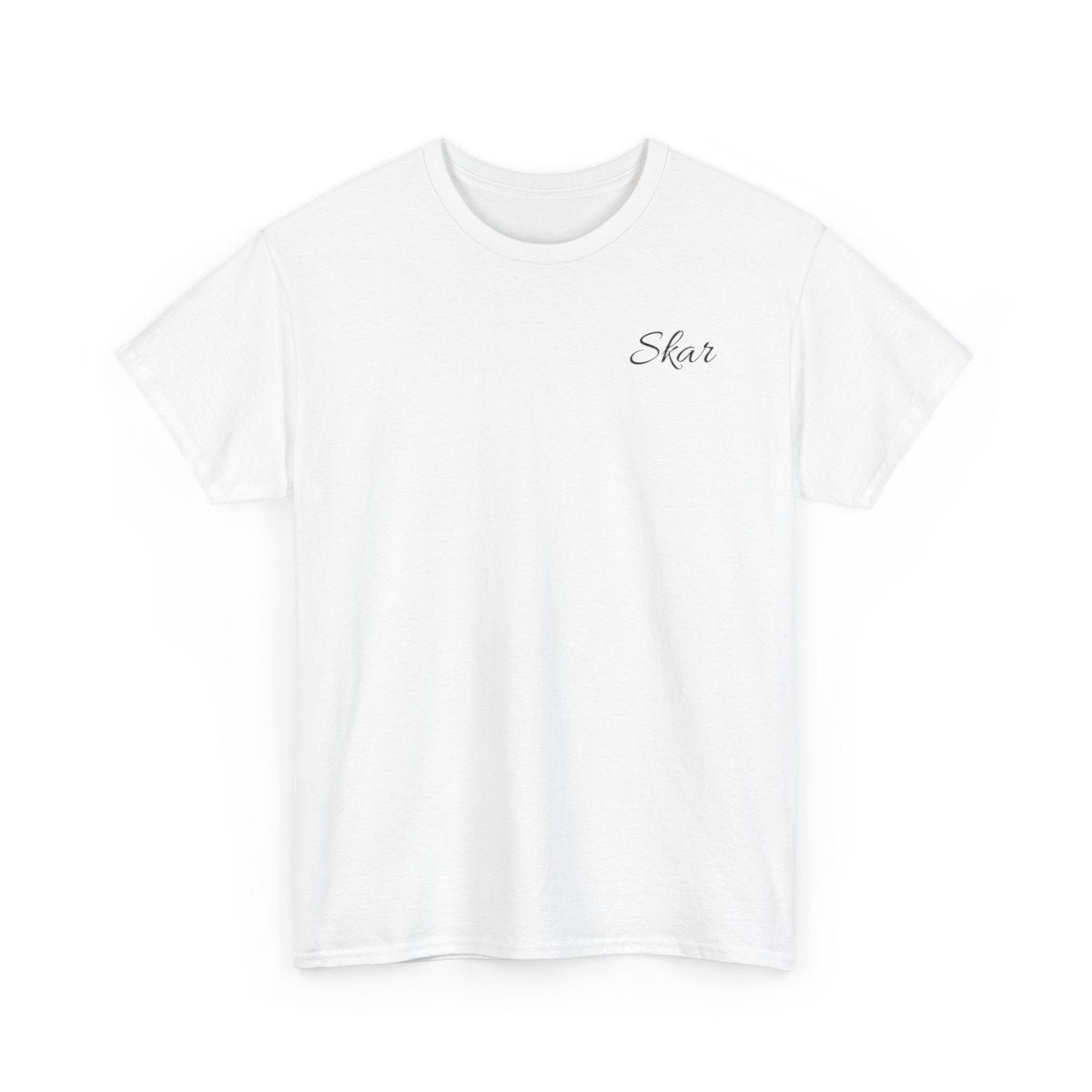 Skar Rose Frame T-Shirt — White