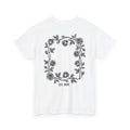 Skar Rose Frame T-Shirt — White