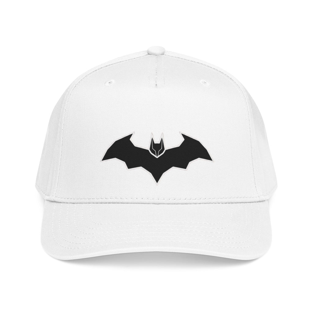 Bat Symbol Cap — Dark Graphic Streetwear Hat