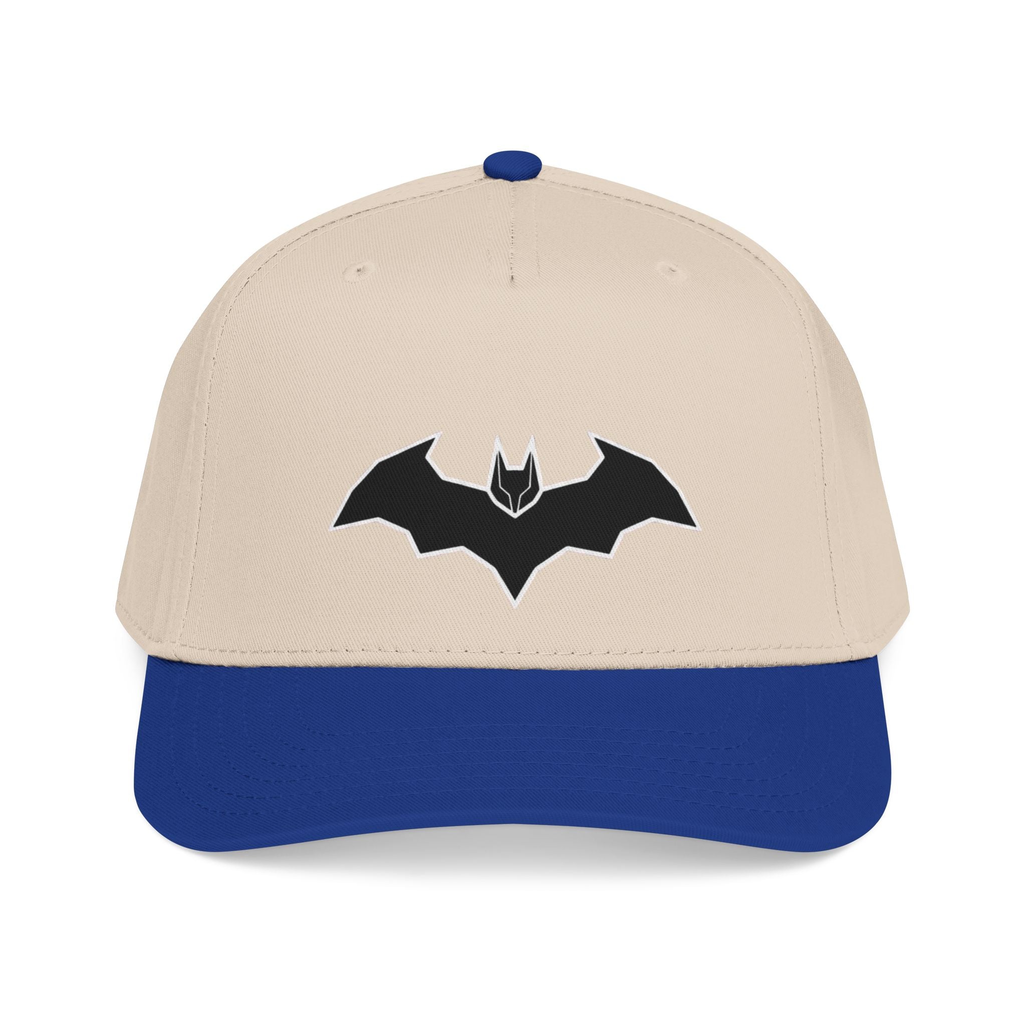 Bat Symbol Cap — Dark Graphic Streetwear Hat