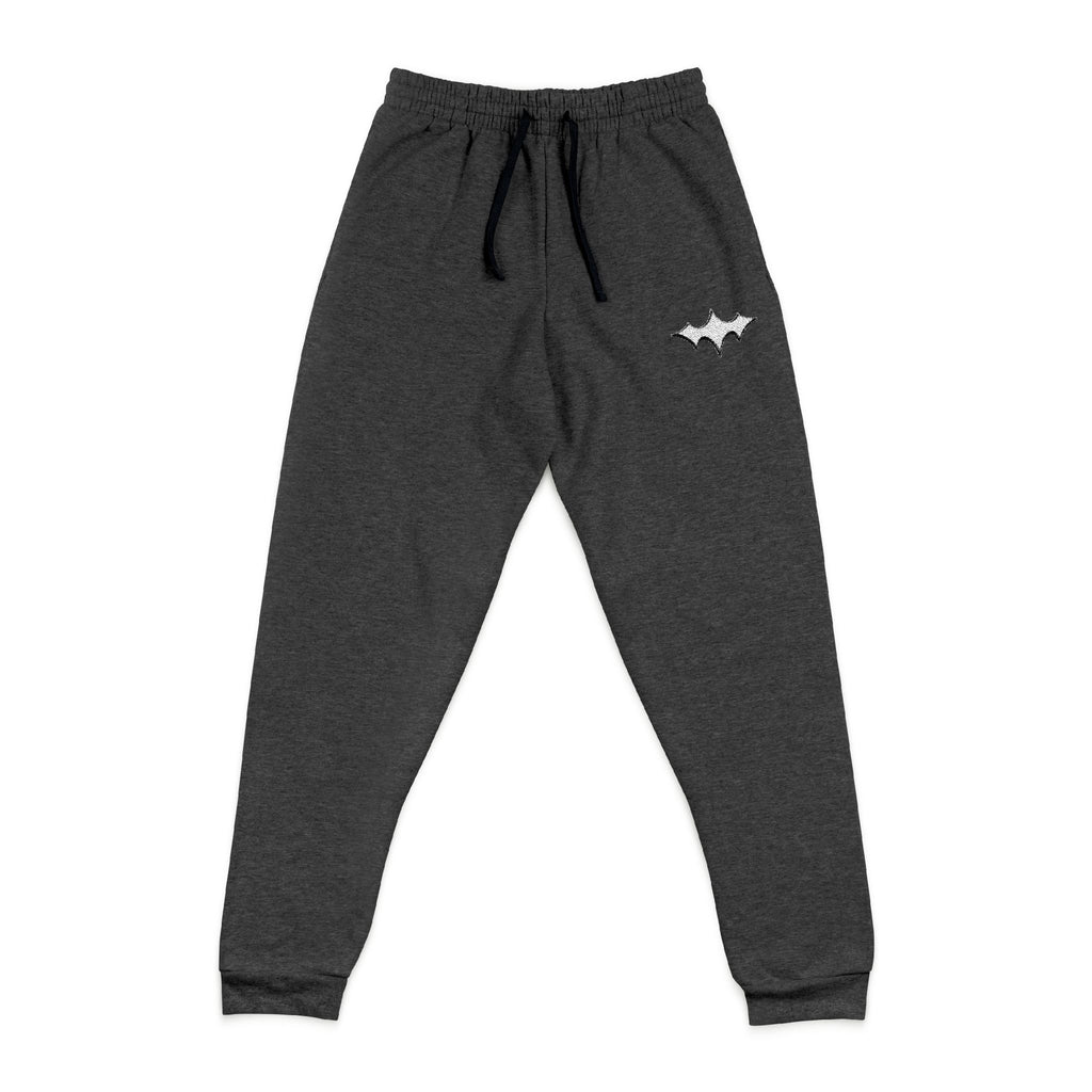 Scar Symbol Fleece Joggers — Black Heather