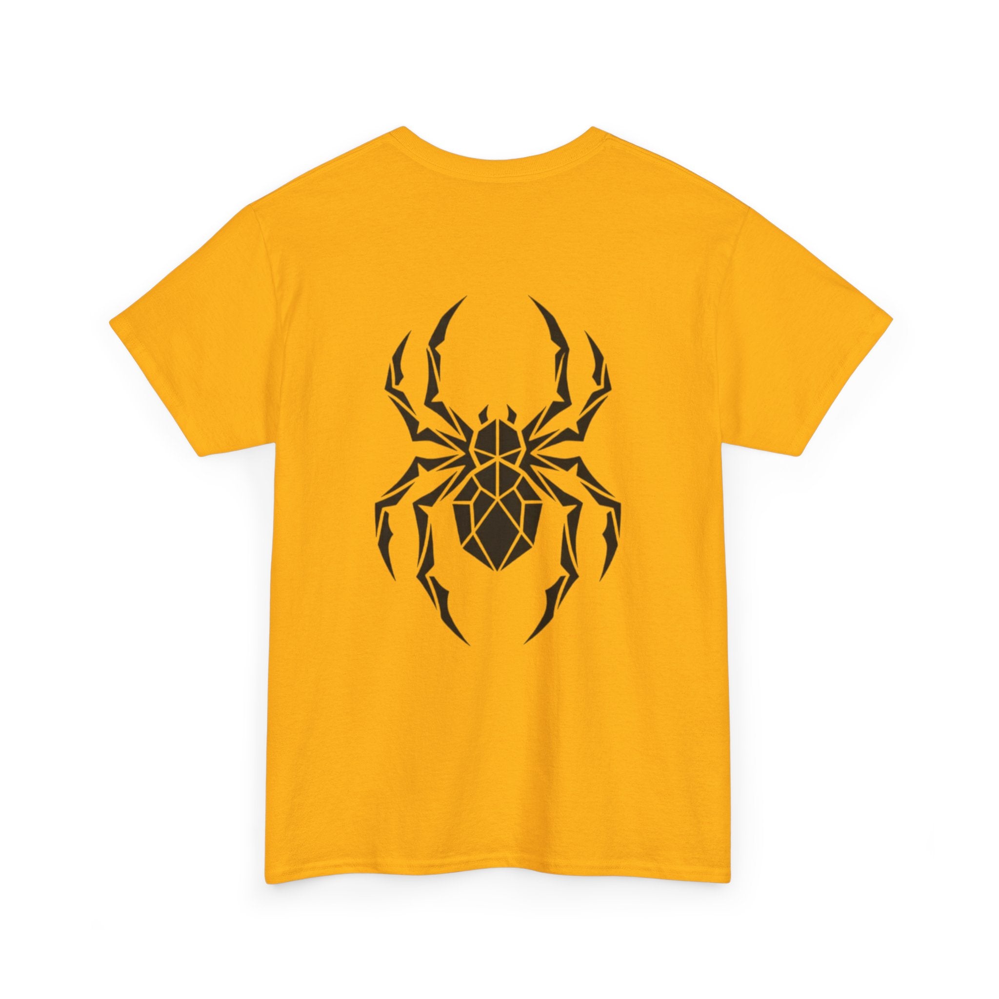Black Spider T-Shirt — Spider on the Back