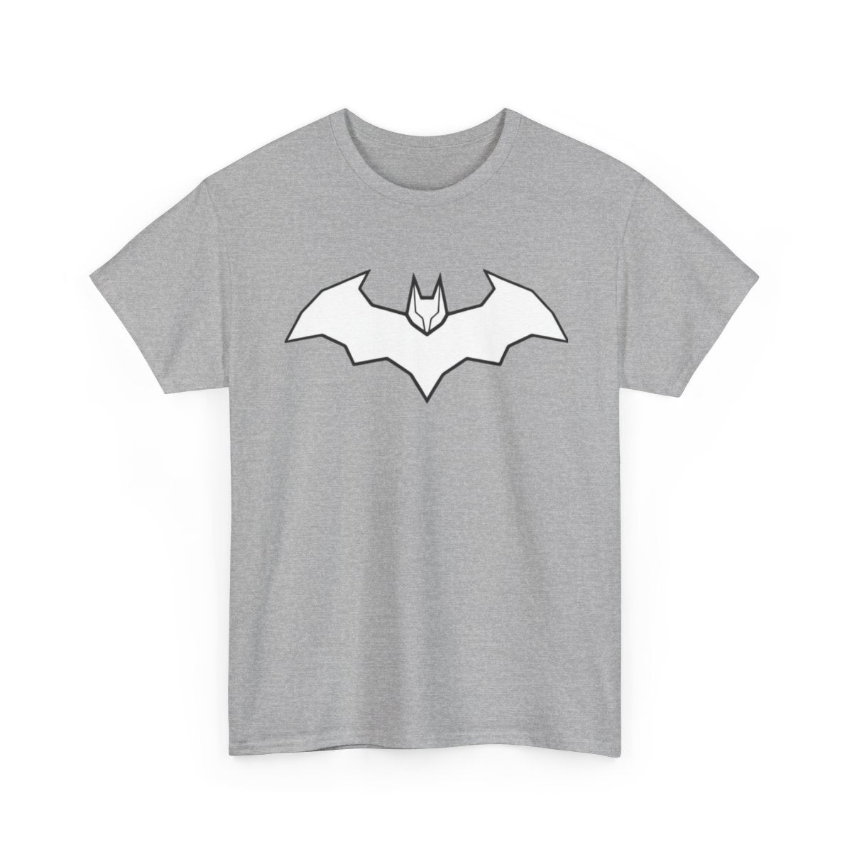 T-Shirt Bat Logo — White Bat