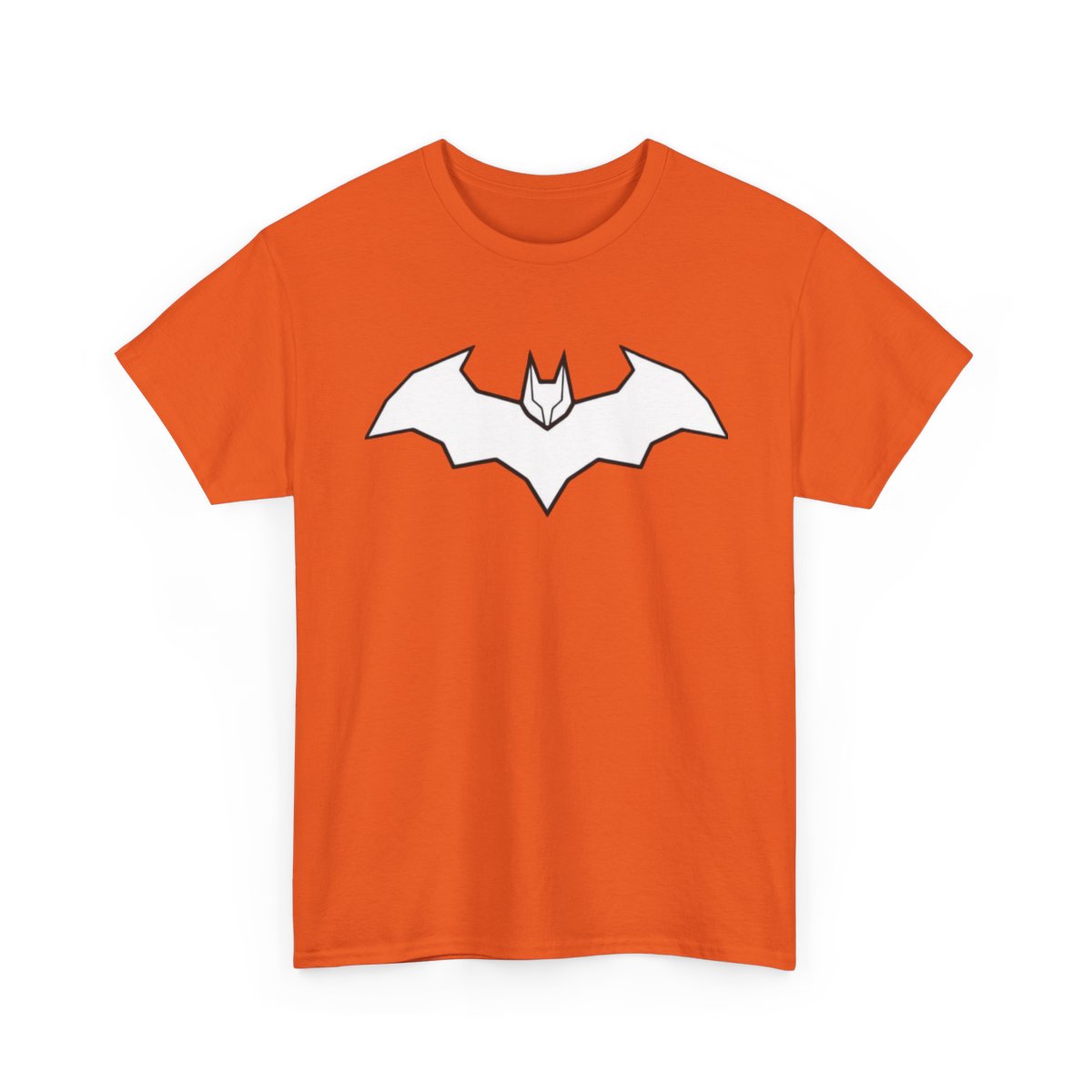 T-Shirt Bat Logo — White Bat